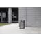 Alpine Industries 40 Gal. All-Weather Outdoor Commercial Trash Can with Lid 471-40-SIL - alternate 8